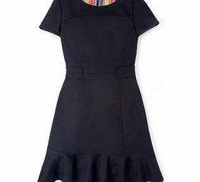 Boden Fleet Street Dress, Black,Dark Blue 34488650