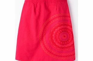 Boden Florence Skirt, Hot Pink,White,Mediterranean
