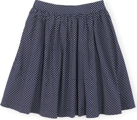 Boden Florence Skirt Navy Mini Dot Boden, Navy Mini