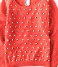 Boden French Knot Jumper, Fruit Punch 34034447