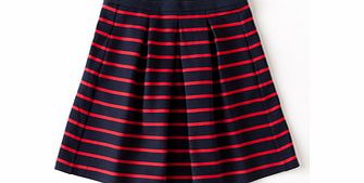 Boden Full Ponte Skirt, Navy/Bright