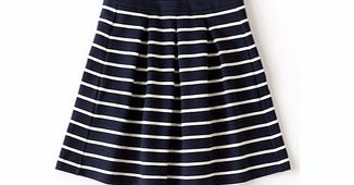Boden Full Ponte Skirt, Navy/Ivory,Black,Navy/Bright
