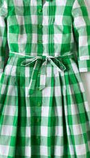 Boden Gingham Shirt Dress, Grassy Green Gingham 34132555
