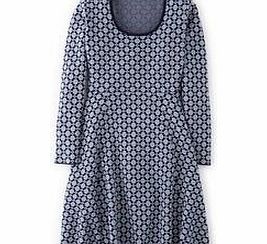 Boden Glamorous Knitted Dress, Blue 34265017