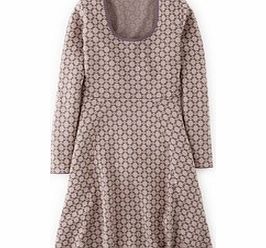 Boden Glamorous Knitted Dress, Grey 34264721
