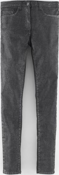 Boden, 1669[^]35098722 High Rise Super Skinny Jeans Metallic Silver