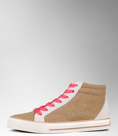 Boden High Top Trainer Acorn/Ivory/Coral Reef Boden,