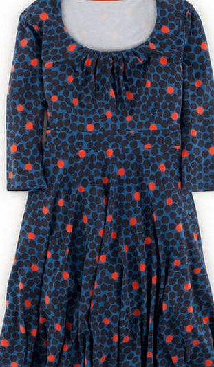 Boden Highgate Dress, Blue Abstract Leopard 34384578