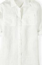 Boden Holiday Tunic Shirt, White 34873208