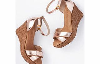 Boden Holiday Wedge, Rose Gold 34181016