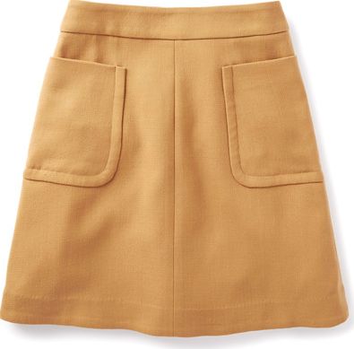 Boden, 1669[^]35086503 Julia Patch Pocket Skirt Acorn Boden, Acorn