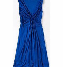 Boden Knot Detail Dress, Electric Blue,Beach Blue