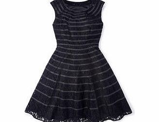 Boden Lace Marilyn Dress, Black,Lapis 34487694