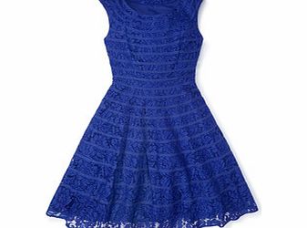 Lace Marilyn Dress, Lapis 34487777