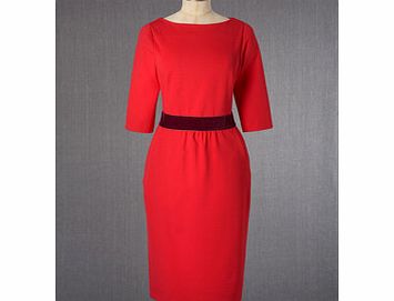 Boden Lana Dress, Cadmium Red,Black 33605098