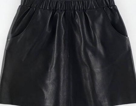 Boden Leather Skirt Black Boden, Black 34854679