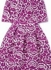 Boden Lindsey Dress, Amethyst Mono Floral 34846881