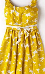 Boden Marilyn Dress, Yellow Mono Floral 34134957