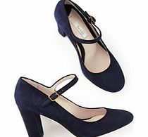 Boden Mary Jane, Blue,Warm Pewter