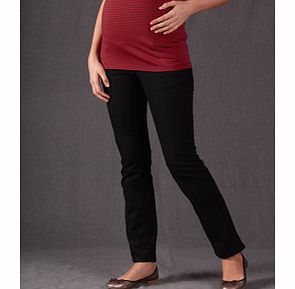Maternity Straightleg Jeans, Black 32448821