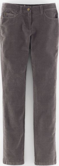 Boden Mid Rise Straight Leg Jeans Pewter Cord Boden,