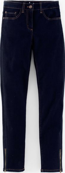 Boden, 1669[^]35096825 Mid Rise Zip Ankle Skimmer Jeans Blue Boden,