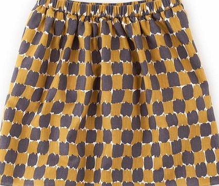 Boden Millie Skirt, Gold Print 34430793