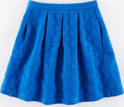 Boden Mollie Jacquard Skirt Atlas Blue Boden, Atlas