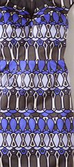 Boden Newbury Dress, Blue/Grey Abstract Geo 34133876
