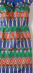Boden Newbury Dress, Green/Orange Abstract Geo 34134064