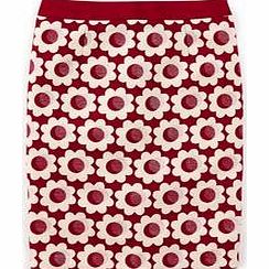 Boden Notre Dame Skirt, Beetroot Jacquard,Multi Pink