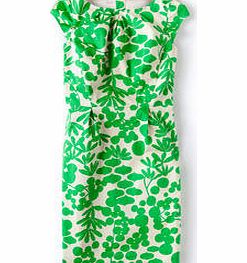 Boden Olivia Dress, Bright Green Silhouette Vine,Fruit