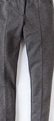 Boden Ponte Trouser, Charcoal Marl 34004598