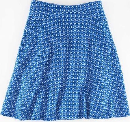 Boden, 1669[^]35085836 Richmond Skirt Bright Blue Jacquard Boden,