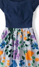 Boden Rosalyn Dress, Blues Painterly Floral 34796029