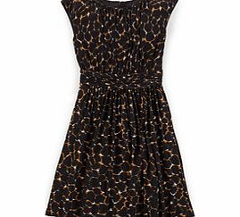 Boden Selina Dress, Black Painted Leopard 34305771