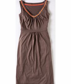 Boden Sienna Dress, Driftwood,Grey,Deep Sky Shadow
