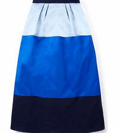 Boden Silk Colourblock Maxi, Blues Colourblock 34487140