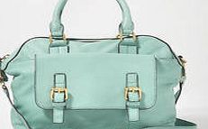 Boden Soft Leather Bowling Bag, Fountain 33887837