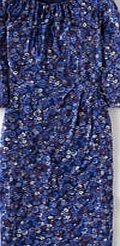 Boden Sophia Dress, Blues Marble Floral 33976341