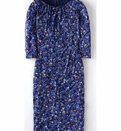 Boden Sophia Dress, Pinks Marble Floral,Blues Marble