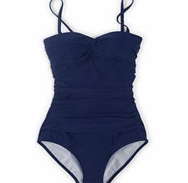 Boden Sorrento Swimsuit, Sailor Blue,Lotus