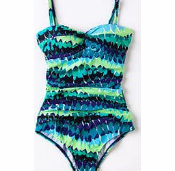 Boden Sorrento Swimsuit, Star Blue,Tropical