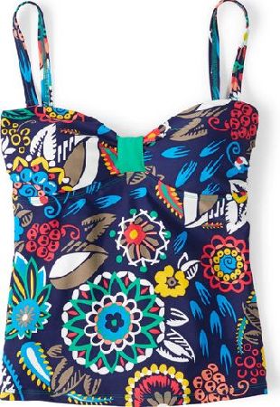Boden St Lucia Tankini Top Tropical Floral Boden,