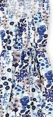 Boden Sundowner Dress, Blues Flowerbed Print 34882456