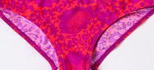 Tarifa Bikini Bottom, Pink Lady Lace Floral