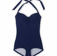 Boden Vintage Boyleg Swimsuit, Sailor Blue,Tutti