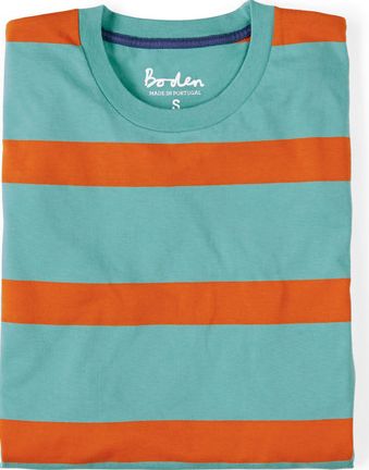 Boden, 1669[^]34545939 Washed T-shirt Green Boden, Green 34545939