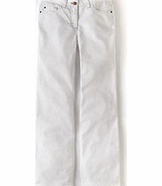 Boden Wideleg Jeans, White,Denim 34043380