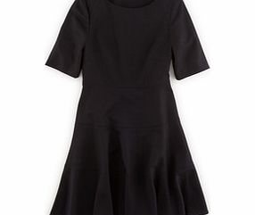 Wool Skater Dress, Black,Pink 34445353